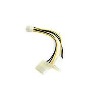 KÁBEL -  4pin (molex) ->6pin VGA tápkábel adapter