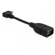 KÁBEL - USB2.0 OTG A-MicroB  0.2m Logilink