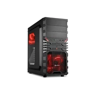 HZ - Sharkoon VG4-W Red USB3 táp nélkül (alsó tápos)