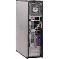 PC - Dell GX380 SFF E7500/2/250/DRW használt