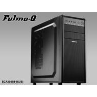 HZ - Enermax Fulmo Q microATX/ATX Case, 1xUSB3.0, 1xUSB2.0, 1x 12cm fan, Black