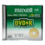 LEMEZ - MAXELL DVD-R 4,7GB 16x slim