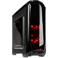 HZ - Kolink Aviator fekete ATX ablakos ház USB3 táp nélkül