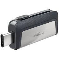 FLASH - PEN DRIVE 16GB SANDISK USB3,0 Type-c Dual Fekete-ezüst