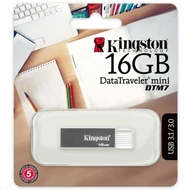 FLASH - PEN DRIVE 16GB KINGSTON DTM7  USB3.0