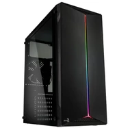 HZ - AEROCOOL Split RGB USB3 ATX  táp nélkül