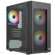 HZ -  CORSAIR Ház 6500X Dual Chamber, Tápegység nélkül, Edzett Üveg, fekete