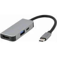 KE - Gembird USB 3.1 C multiport A-CM-COMBO3-03