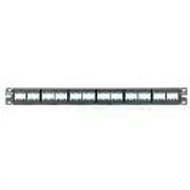 UTP - Patchpanel Rack  DIGITUS 19" 2U 48port Cat.6 kompakt fekete árnyékolatlan