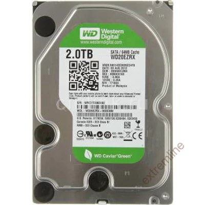 HDD - WD 3TB 7200RPM SATA3 WD30EZRX 64MB