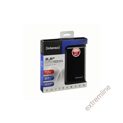 HDD - Intenso 2,5" 500GB USB3.0 Memory Case Fekete