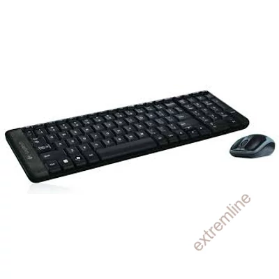 KEYB - Logitech MK220 fekete wireless billentyűzet+egér