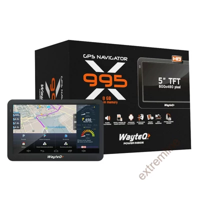 PD - Wayteq X995 GPS QC 1,3/1GB/8GB 5" Android 4.4