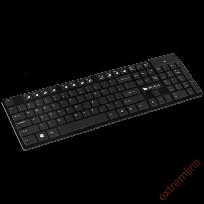 KEYB - Canyon CNS-HKBW2-HU 2.4GHZ wireless keyboard Black
