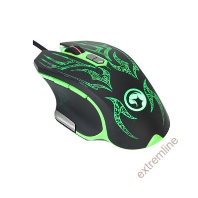 EG - Marvo G920GN USB 4000 dpi 8gomb LED zöld