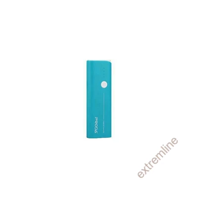 AKKU - Trust Primo Powerbank Neon Blue 4400mAh USb Zseblámpa funkcióval