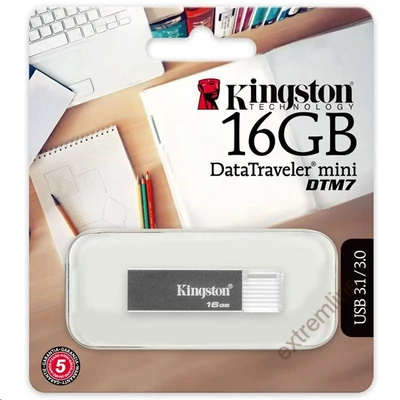 FLASH - PEN DRIVE 16GB KINGSTON DTM7  USB3.0