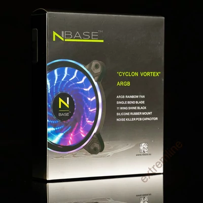 COHZ - nBASE Cyclon Vortex 120mm ARGB Silicone Silence 11-Wing