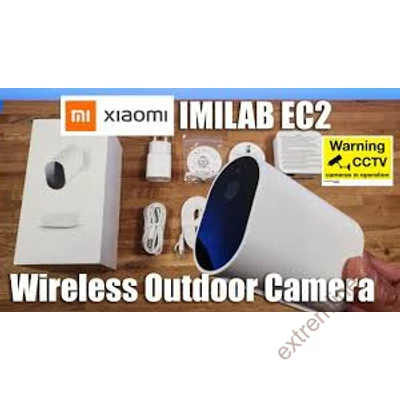 BIZT -  Xiaomi Imilab EC2 IP otthoni Wless kültéri akkus kamera +gateway