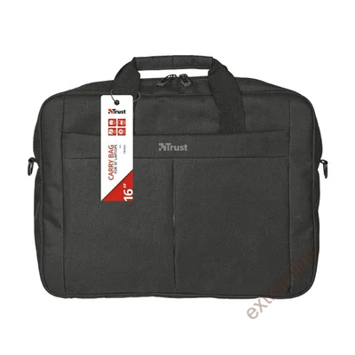 NBT - TOO 15,6" fekete notebook táska fehér dekor csíkkal