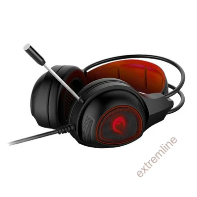 FEJH - Rampage Fejhallgató - RM-K23 MISSION mikrofon, USB, hangerőszabályzó