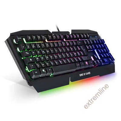 KEYB - Spirit of Gamer ELITE K70 TKL, 85 gomb,, RGB LED,USB, Vezeték nélküli